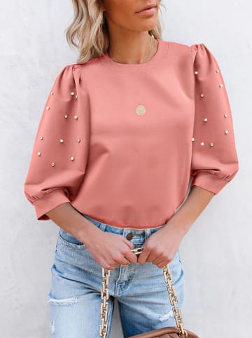 Milan Kiss Bluse in Rosa