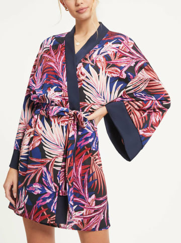 Milan Kiss Kimono donkerblauw/lichtroze