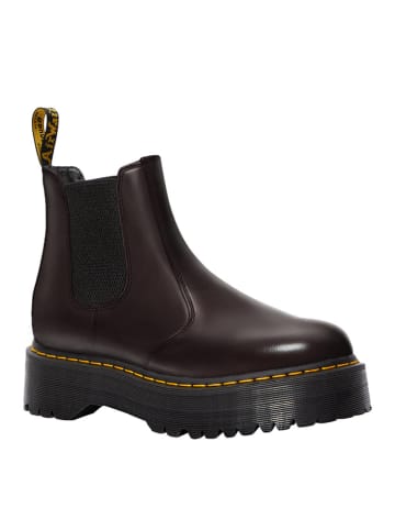 Dr. Martens Leder-Chelsea-Boots in Bordeaux