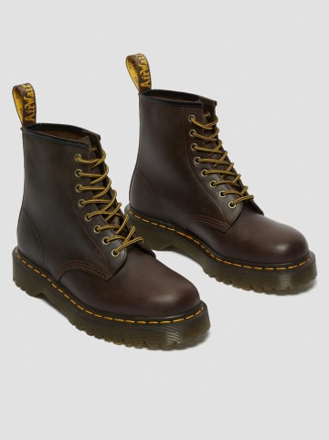 Dr. Martens Leren boots donkerbruin