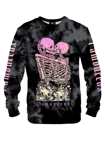 Mr GUGU & MISS GO Sweatshirt zwart/grijs/meerkleurig