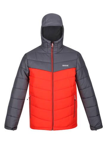 Regatta Doorgestikte jas "Nevado VI" rood/grijs