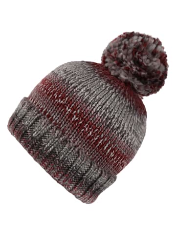 Regatta Mütze "Frosty Hat VI" in Grau/ Rot