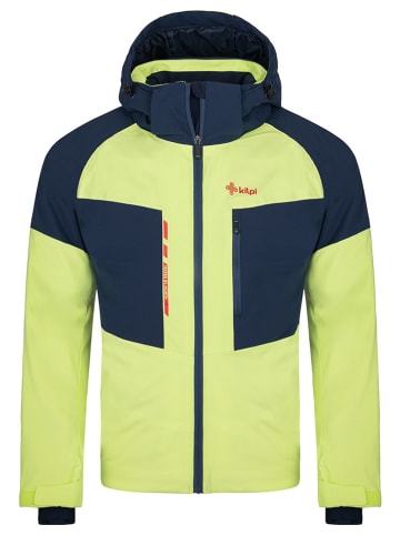Kilpi Ski-/ Snowboardjacke "Taxido" in Grün/ Dunkelblau