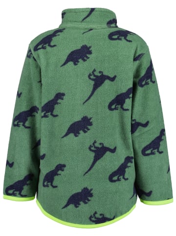 Blue Seven Fleece vest groen