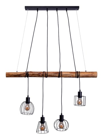 näve Ledhanglamp "Woodland" lichtbruin - (B)100 x (H)150 x (D)10 cm