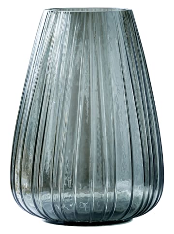 Bitz Wazon "Kusintha" w kolorze szarym - wys. 22 cm