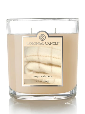 Colonial Candle Duftkerze "Cozy Cashmere" in Beige - 269 g