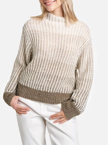 TAIFUN Pullover in Creme/ Beige