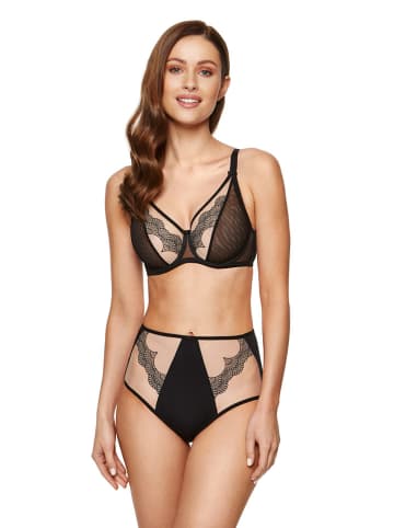 Gorteks Tailleslip "Heidi" zwart/beige