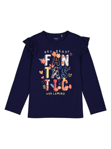 lamino Longsleeve donkerblauw
