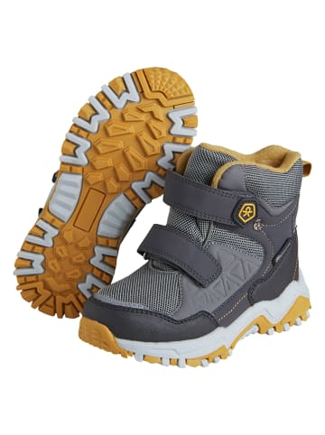 Color Kids Winterboots in Gelb/ Grau