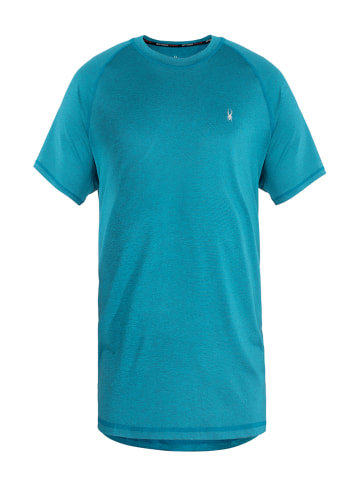 SPYDER Trainingsshirt turquoise