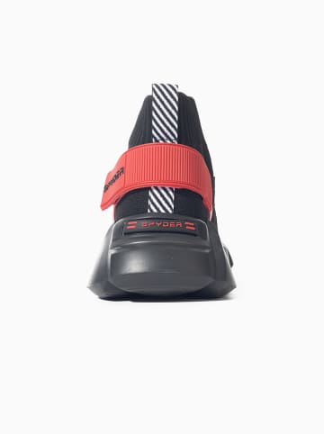 SPYDER Sneakersy w kolorze czarno-czerwonym
