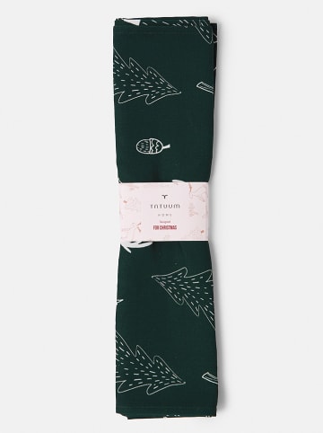 TATUUM Bieżnik "Holka" w kolorze ciemnozielonym - 150 x 45 cm