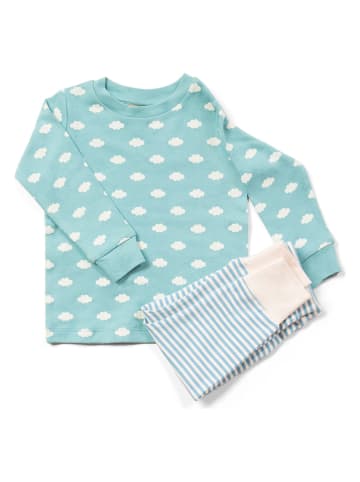 Little Green Radicals Pyjama "Fluffy Cloud" lichtblauw