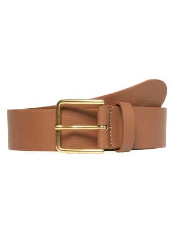Marc O'Polo Leren riem bruin