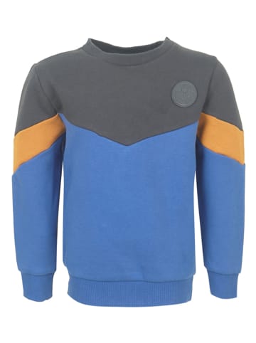 SomeOne Kids Sweatshirt in Blau/ Grau