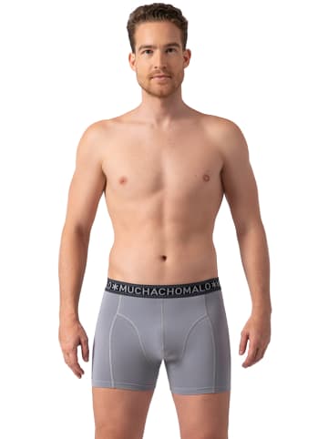 Muchachomalo 2-delige set: boxershorts zwart/grijs