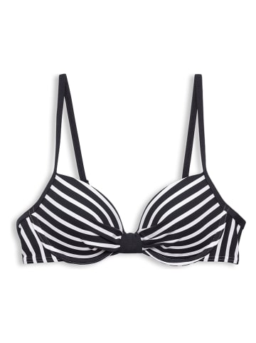 ESPRIT Biustonosz bikini w kolorze czarno-białym