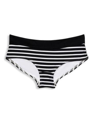 ESPRIT Figi bikini w kolorze czarno-białym