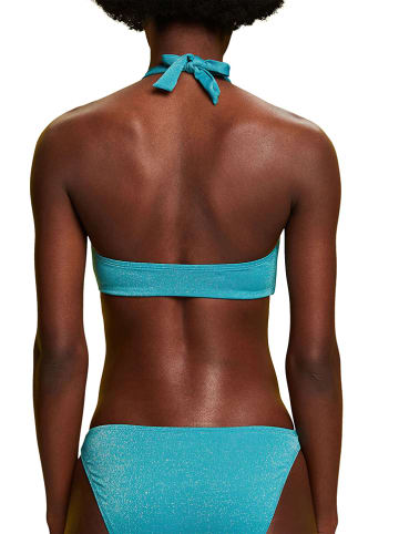 ESPRIT Biustonosz bikini w kolorze turkusowym