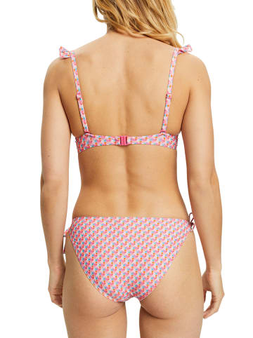 ESPRIT Bikinitop roze/wit