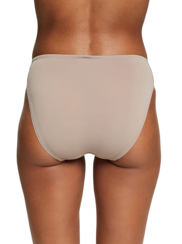 ESPRIT Figi high waist w kolorze szarobrązowym