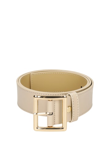 Wojas Leren riem champagnekleurig