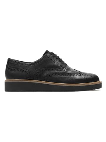 Clarks Leren veterschoenen "Baille Brogue" zwart