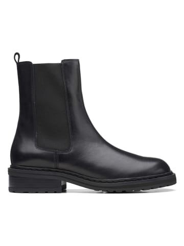 Clarks Leren chelseaboots "Tilham Chelsea" zwart