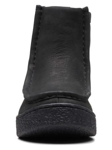 Clarks Leder-Boots "Barleigh Pull" in Schwarz