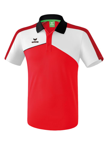 erima Trainingspoloshirt "Premium One 2.0" wit/rood