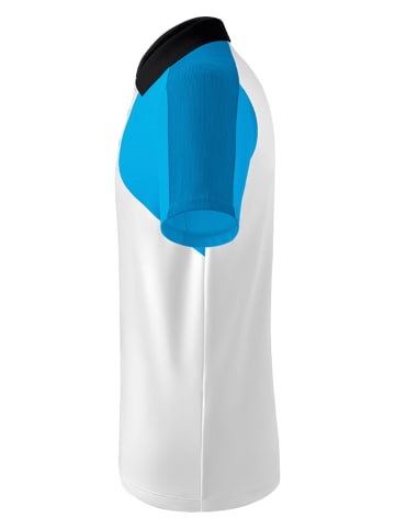 erima Trainingspoloshirt "Premium One 2.0" wit/lichtblauw