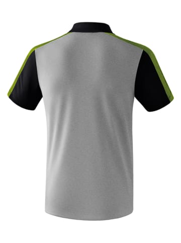 erima Sportowa koszulka polo "Premium One 2.0" w kolorze szaro-czarnym