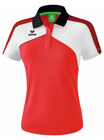 erima Sportowa koszulka polo "Premium One 2.0" w kolorz czerwono-białym