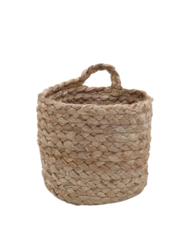 Eulenschnitt Aufbewahrungskorb in Natur - Ø 15 cm