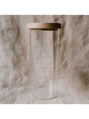 Eulenschnitt Vorratsglas - (H)25 cm