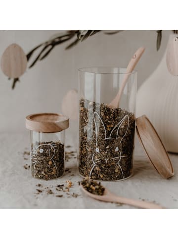 Eulenschnitt Vorratsglas - (H)19 cm