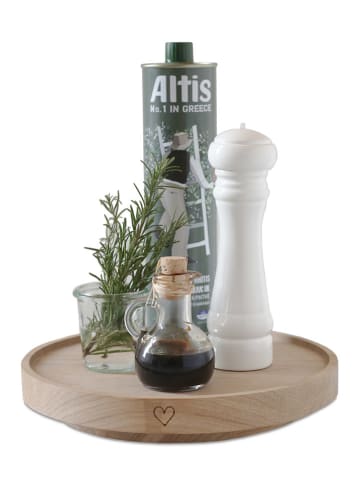 Eulenschnitt Draaibord naturel - Ø 28 cm