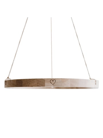 Eulenschnitt Hangende decoratie naturel - Ø 36 cm