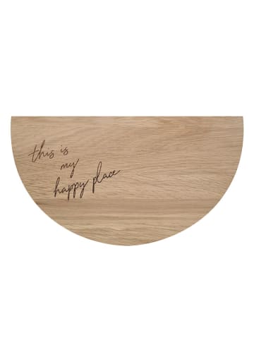 Eulenschnitt Wandmeubel beige - (L)16 x (B)32 cm