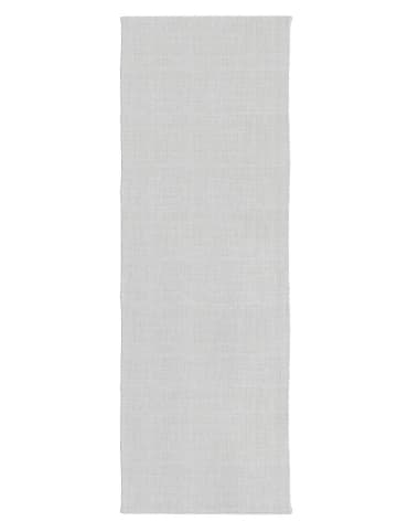 Eulenschnitt Lniany bieżnik w kolorze szarym - (D)140 x (S)40 cm
