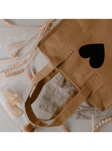 Eulenschnitt Kühltasche in Natur - (B)25 x (H)21 x (T)13 cm