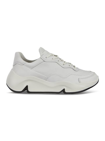 Ecco Leder-Sneakers in Weiß