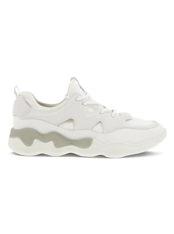 Ecco Leren sneakers wit