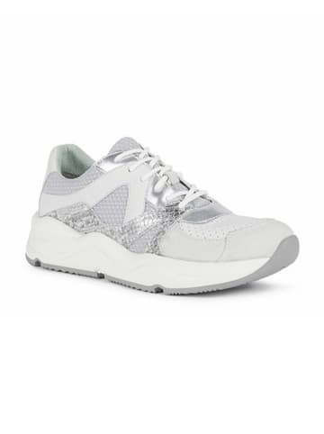 Geox Sneakers "Topazio" in Silber/ Grau