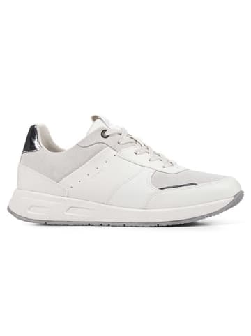 Geox Sneakers "Dbulmya" in Grau/ Weiß