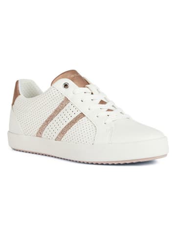Geox Sneakersy "Dblomiee" w kolorze białym