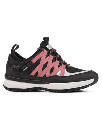 Geox Sneakers "Braies" in Schwarz/ Rosa